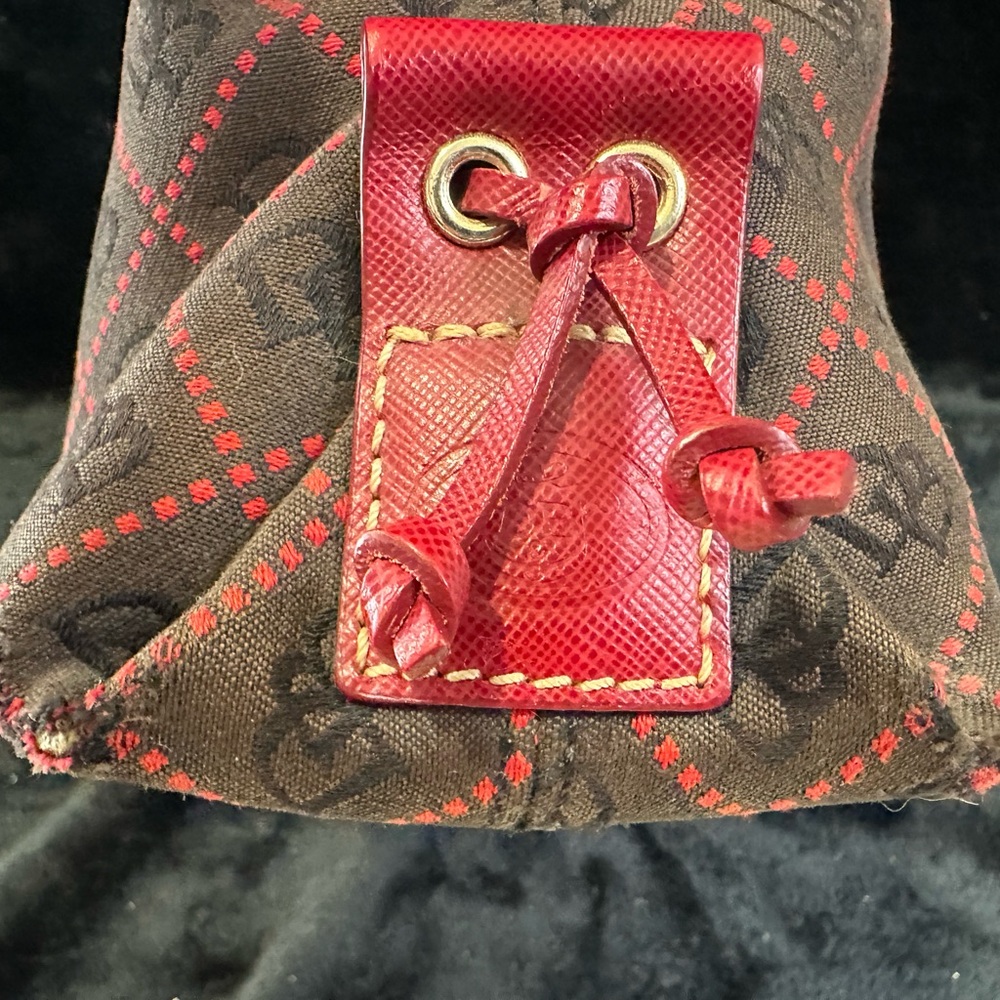 Dooney & Bourke Signature Canvas Shoulder Bag - Picture 7 of 12